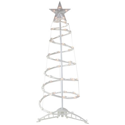 Northlight 3' Pre-Lit Spiral Christmas Tree - Clear Lights