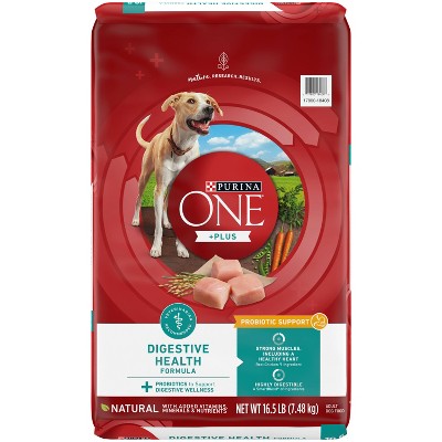 Purina ONE SmartBlend Digestive Health with Probiotics Chicken Adult Dry Dog Food - 16.5lbs