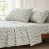 Lush Décor King 4pc Rose Garden Cotton Sheet Set Blue - 4 of 4