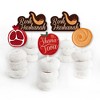 Big Dot of Happiness Rosh Hashanah - Dessert Cupcake Toppers - New Year Clear Treat Picks - Set of 24 - 2 of 4