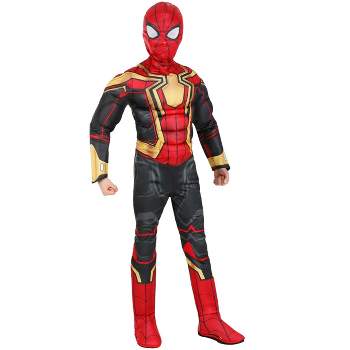 HalloweenCostumes.com Spider-Man Integrated Suit Costume for Kids.