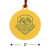 North Dakota State Badge Aluminum Holiday Christmas Tree Ornament - 3 of 4