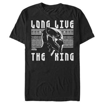 Men's Marvel Black Panther 2018 Long Live King T-Shirt