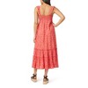WallFlower Women's Lauren Rayon Challis Babydoll Ruched Front Maxi Dress - 2 of 4