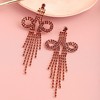 SOHI Women's Silver Bling Drop Earrings - 2 of 3