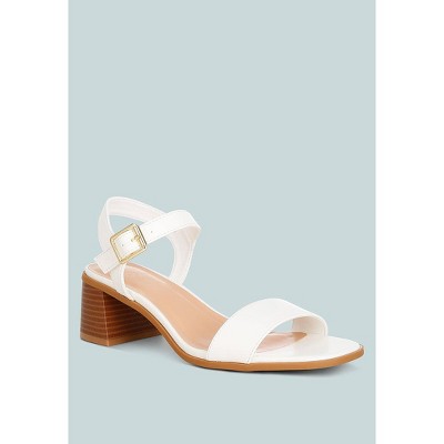 Varya Stacked Heel Sandals