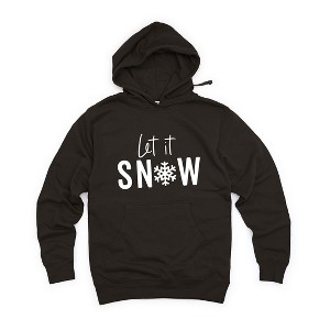 Simply Sage Market Women's Graphic Hoodie Let It Snow - 1 of 3
