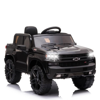 12V Ride on Truck Car Electric Vehicles Toddler Toys w/Remote Control, MP3/Bluetooth, Spring Suspension, LED Light