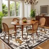 Living Room Rug Jungle Tiger Area Rug Plant Rugs Low Pile Non Shedding Soft Accent Carpet for Bedroom, Dining Room - 2 of 4