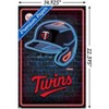 Trends International MLB Minnesota Twins - Neon Helmet 23 Unframed Wall Poster Prints - 3 of 4