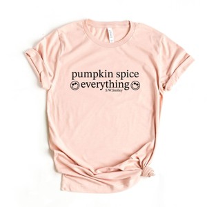 Simply Sage Market S.W.Smiley Pumpkin Spice Everything Short Sleeve Tee - 1 of 4