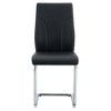 NicBex PU Leather Dining Chairs Set of 2,Modern Upholstered Armless Kitchen Chair with High Back and Sturdy Legs for Dining Room,Kitchen - 4 of 4