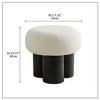 NicBex Stools,Accent Stool with Soft Seat for Bedroom,Living Room,Entryway - 3 of 4