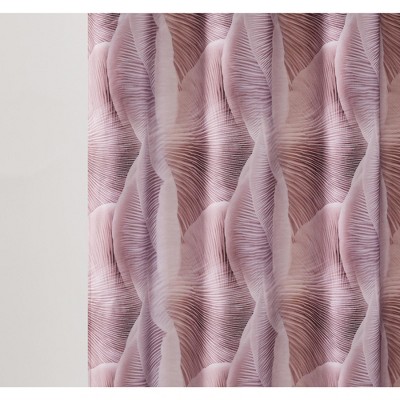 Mycelium Dream Shower Curtain Dusty Pink Single 72x72