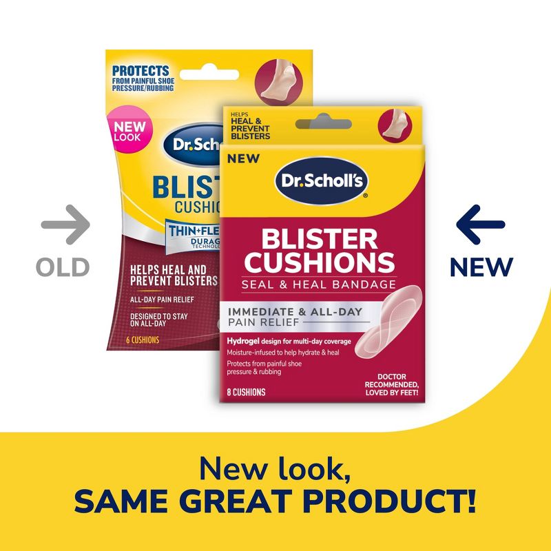 Dr. Scholl&#39;s Blister Cushions Seal &#38; Heal Bandage with Hydrogel Technology - 8ct, 3 of 11