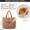FATMOON Women's Straw Woven Bag Summer Shoulder Bag Beach Purse Hobo Vacation Straw Clutch Handbag - 3 of 4