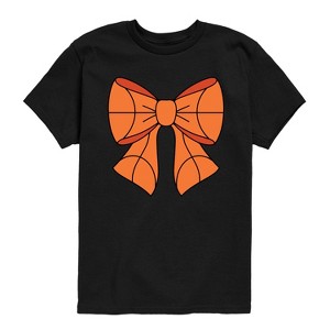 Boys' - Instant Message - Basketball Bow Short Sleeve Graphic T-Shirt - 1 of 4