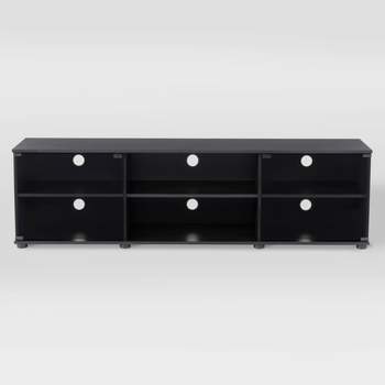 Fiji TV Stand for TVs up to 80" Black - CorLiving
