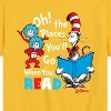 Boys' - Dr. Seuss - Oh! Places You'll Go When You Read Short Sleeve Graphic T-Shirt - 2 of 4