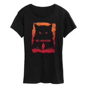 Women's - Pet Sematary - Ellie's Cat, Church Short Sleeve Graphic T-Shirt - 1 of 4
