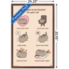 Trends International Pusheen - Thankful Framed Wall Poster Prints - 3 of 4