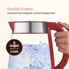 Speed-Boil Electric Kettle 1.7L Coffee & Tea Boiler 1500W, Borosilicate Glass, Wide Opening, Cool Touch Handle, Boil Dry Protection - 4 of 4