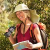 Tirrinia Women’s Neck Flap Bucket Hat with Wide Brim - Lightweight Breathable UPF 50+ Sun Hats, Perfect for Hiking Safari Fishing Garden Party, Solid - 2 of 4