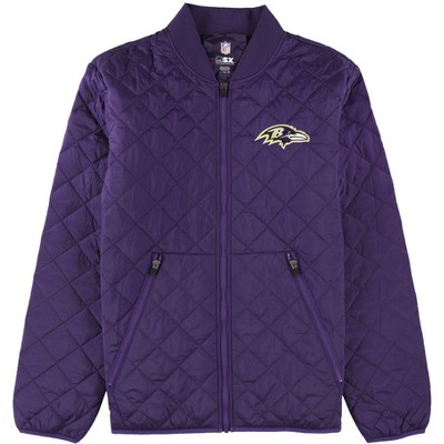 G-III Sports Mens Baltimore Ravens Quilted Jacket