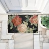 Stupell Industries Beauty Of The Blossom on Black Printed Outdoor Door Mat, design by Lanie Loreth, 18"x30" - 4 of 4