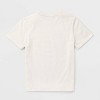 Kids' Adaptive Short Sleeve 2pk 'Swans/Bows' Graphic T-Shirt - Cat & Jack™ Light Purple/Cream - 2 of 3