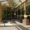 vidaXL Outdoor Furniture Set - 8 Piece Patio Lounge Set with Cushions - Poly Rattan Material - Weatherproof and Durable Construction - Gray - 2 of 4