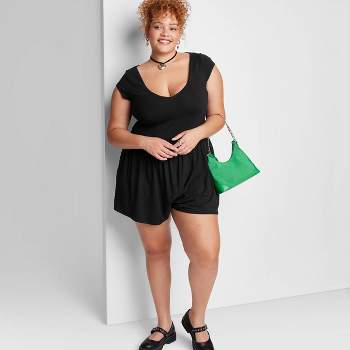 Women's Shine Knit Tank Bodysuit - Wild Fable™ : Target