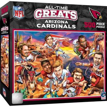 NFL Arizona Cardinals All Time Greats 500pc Puzzle Game