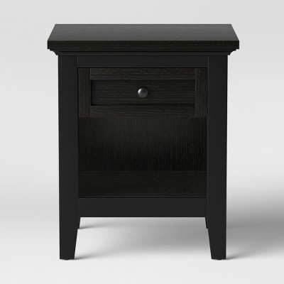 Carson End Table Walnut Brown Threshold Brickseek
