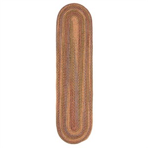 Colonial Mills Worley Runner - Orange 30"x72" - 1 of 3