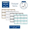 2025 Wall Calendar 24" x 36" Chalkboard Designer Series, Large SwiftGlimpse Erasable: Lay-Flat, Black Wash, All Ages - 2 of 4