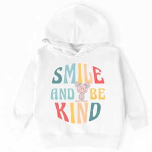The Juniper Shop Mini Smiley Smile and Be Kind Aria Toddler Hoodie - 1 of 4