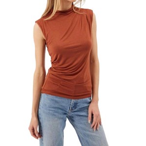 Women's Morgan Mock Neck Top - Kylie Paige - 1 of 3