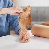 Attop Honeycomb Packing Paper, 15"x 213' Bubble Packing Wrap Wrapping Roll With 20 Fragile Sticker Labels - 2 of 4