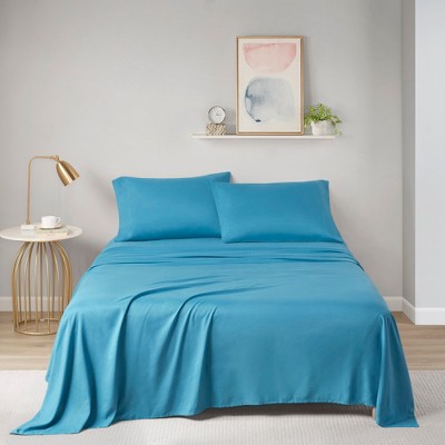 Elegant Smooth Solid Microfiber Sheet Set, All Season Bedding Set, Cozy Home Textile for Modern Bedroom Decor
