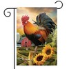 Briarwood Lane Summer Garden Flag 12x18 For Outdoor Fancy Rooster For Summer Garden Flag Flags For Outside - 2 of 4