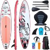 ELECWISH 11' Inflatable Stand Up Paddle Board, Non-Slip Deck Blow Up Paddle Board for Youth & Adults of All Skill Levels - 2 of 4