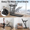 Aukfa Folding Treadmill Walking Running Machine with 2.5HP Brushless Motor, 3-Level Incline, Pulse Sensor, 12 Programs for Home Gym - 4 of 4