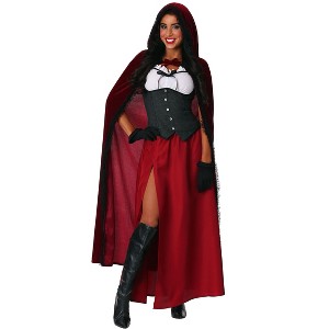 HalloweenCostumes.com Womens Ravishing Red Riding Hood Costume - 1 of 3