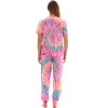 Just Love Womens Pajama Jogger Pant Set  Unique Buffalo Plaid & Tie Dye Sleepwear - 3 of 3