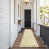Area Rug,Machine Washable Non-Slip Low Pile Modern Abstract Carpet,Stain-Resistant Easy-Clean Soft Rug for Living Room, Bedroom, Office - 2 of 4