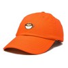 Dalix Cappuccino Embroidered Coffee Brew Cotton Dad Hat Baseball Cap Womens - 4 of 4