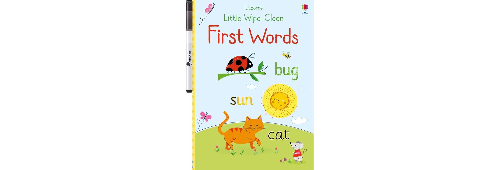 Little Wipe-Clean First Words - by  Felicity Brooks (Paperback)