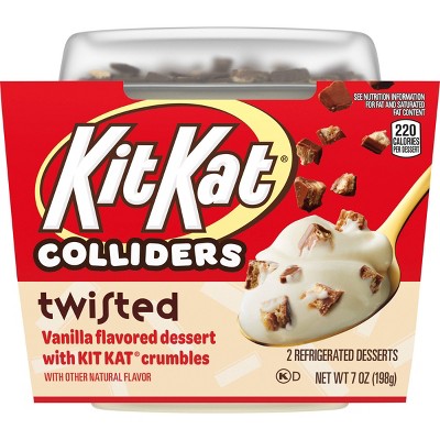 Colliders Twisted Kit Kat Vanilla Refrigerated Dessert - 2ct