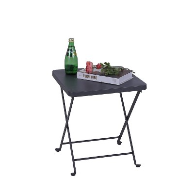 Outdoor Folding Table - Black - Captiva Designs